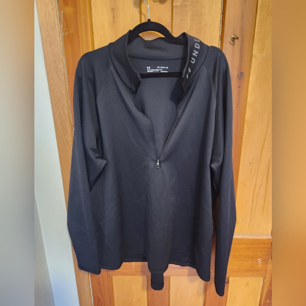 Under Armour 3x black quarter zip